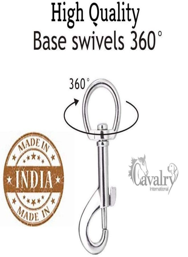 Cavalry Nylon Adjustable Chest Size 20" to 30" Dog Harness & Leash 15 MM Black for M & Large Dog - Image 4